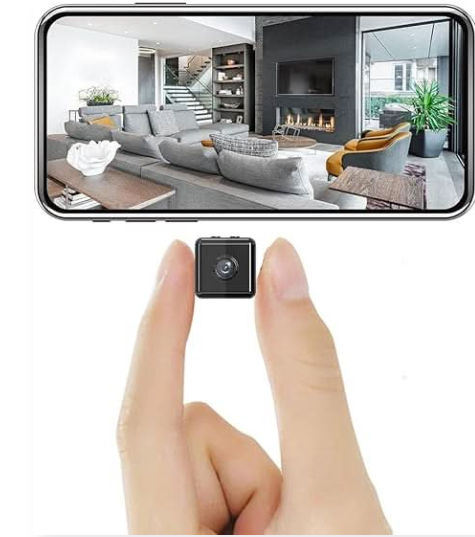 1080P Mini security camera with motion detection and app control